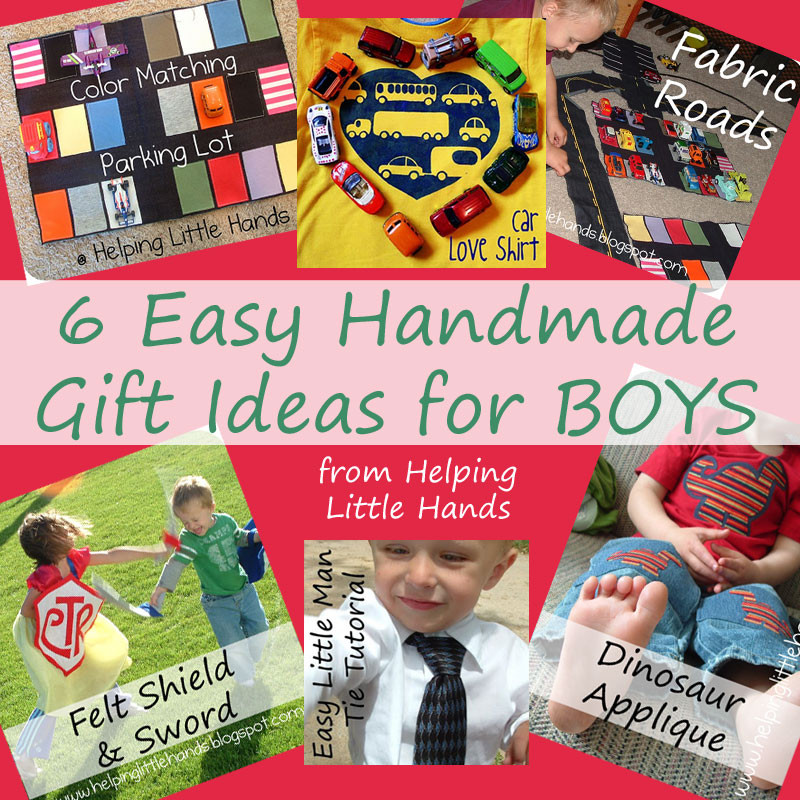 DIY Gifts For Boy
 Pieces by Polly 6 Easy Handmade Gift Ideas for BOYS