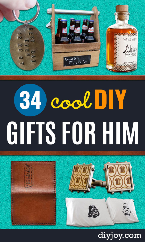 Diy Gifts For Boyfriend Birthday
 34 DIY Gifts for Him Handmade Gift Ideas for Guys