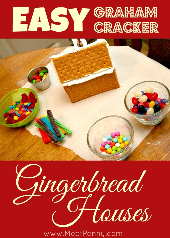 DIY Gingerbread House Graham Crackers
 Homemade Holiday Easy DIY Graham Cracker Gingerbread