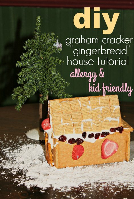 DIY Gingerbread House Graham Crackers
 DIY Gingerbread Houses Tutorial Made with Graham