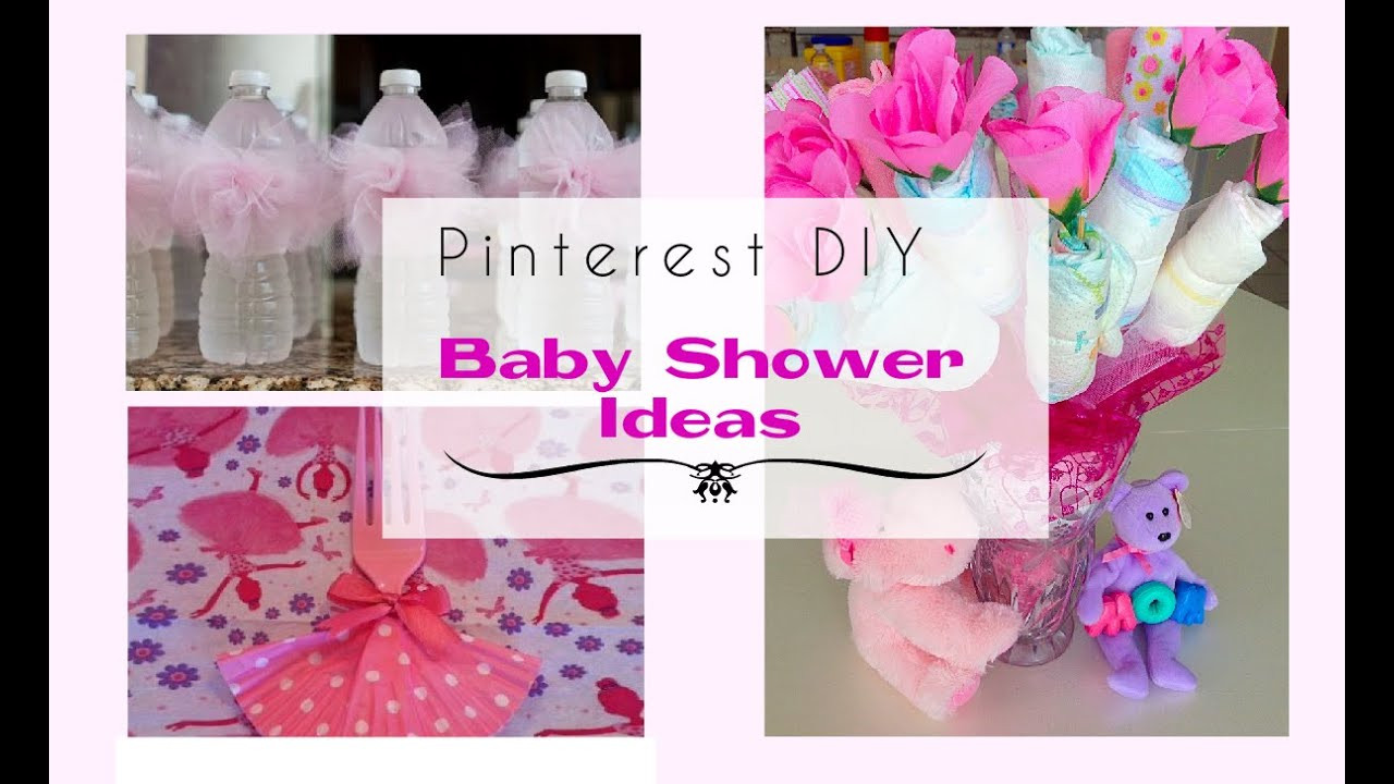 DIY Girl Baby Shower Decorations
 Pinterest DIY Baby Shower Ideas for a Girl