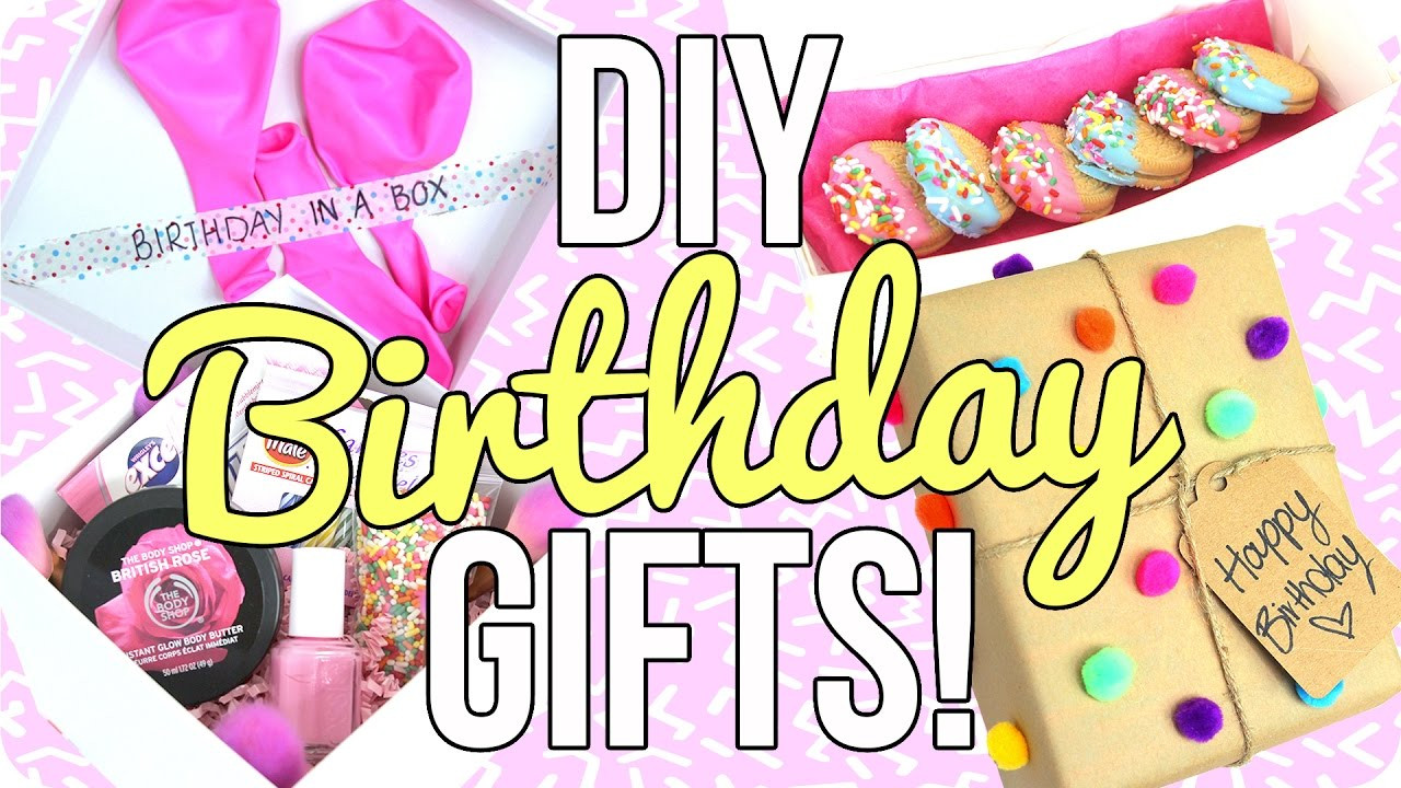 DIY Girl Birthday Gifts
 DIY Birthday Gifts Easy & Cheap