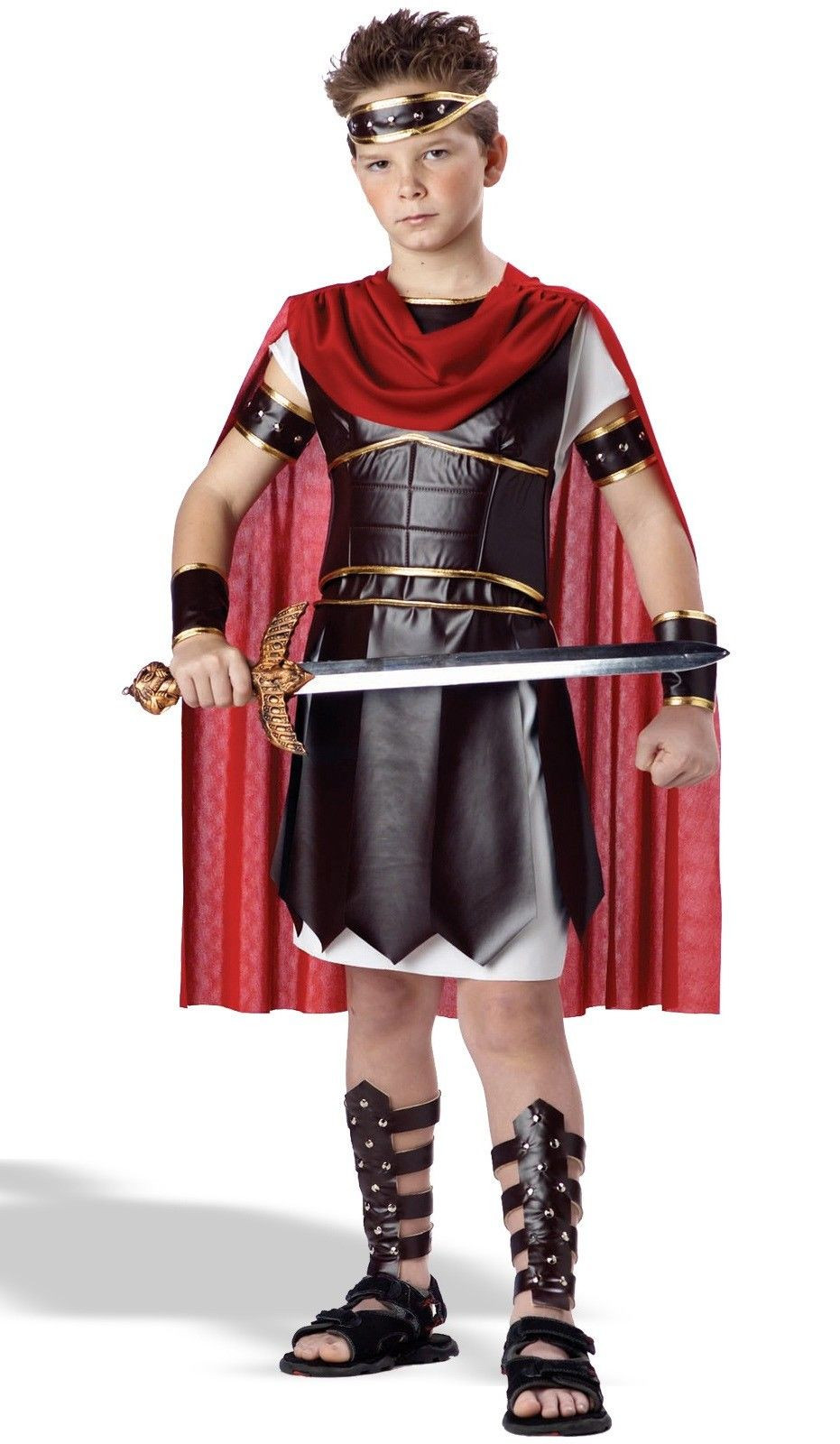 DIY Gladiator Costume
 Gladiator Roman Warrior Child Costume Your son will be e