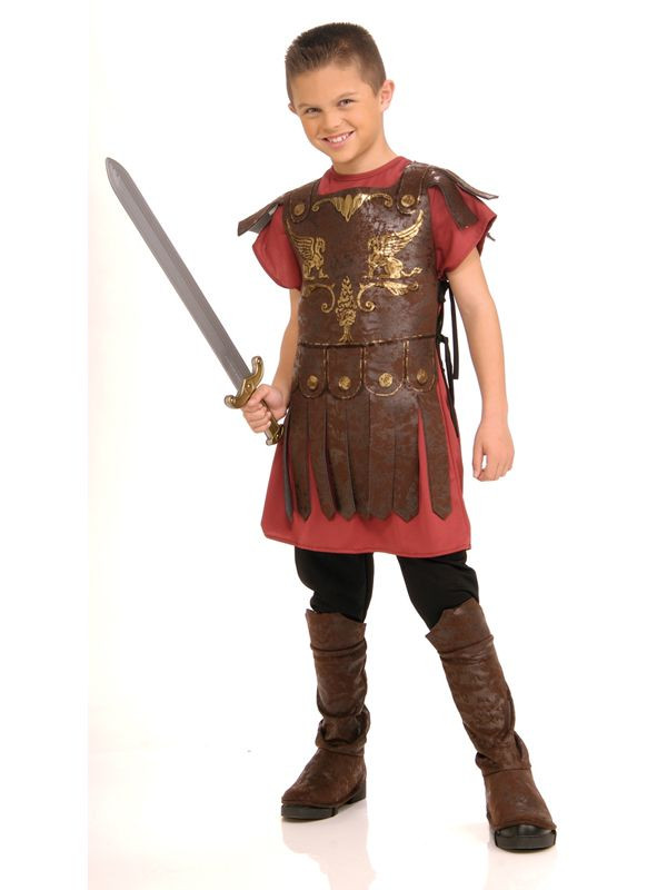 DIY Gladiator Costume
 Child Gladiator Party Outfit New Fancy Dress Costume Roman