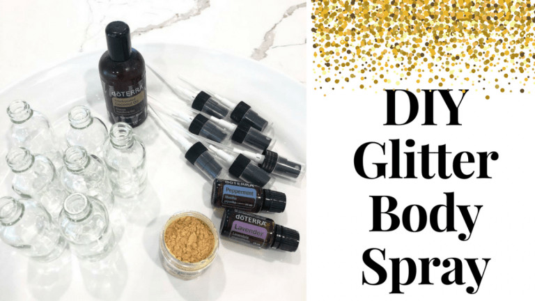 DIY Glitter Ornaments With Hairspray
 DIY Glitter Body Spray