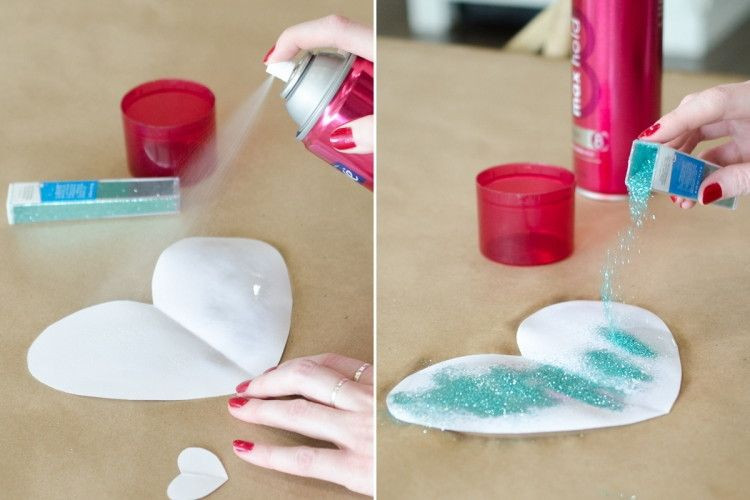 DIY Glitter Ornaments With Hairspray
 16 Hairspray Hacks That Will Blow Your Mind