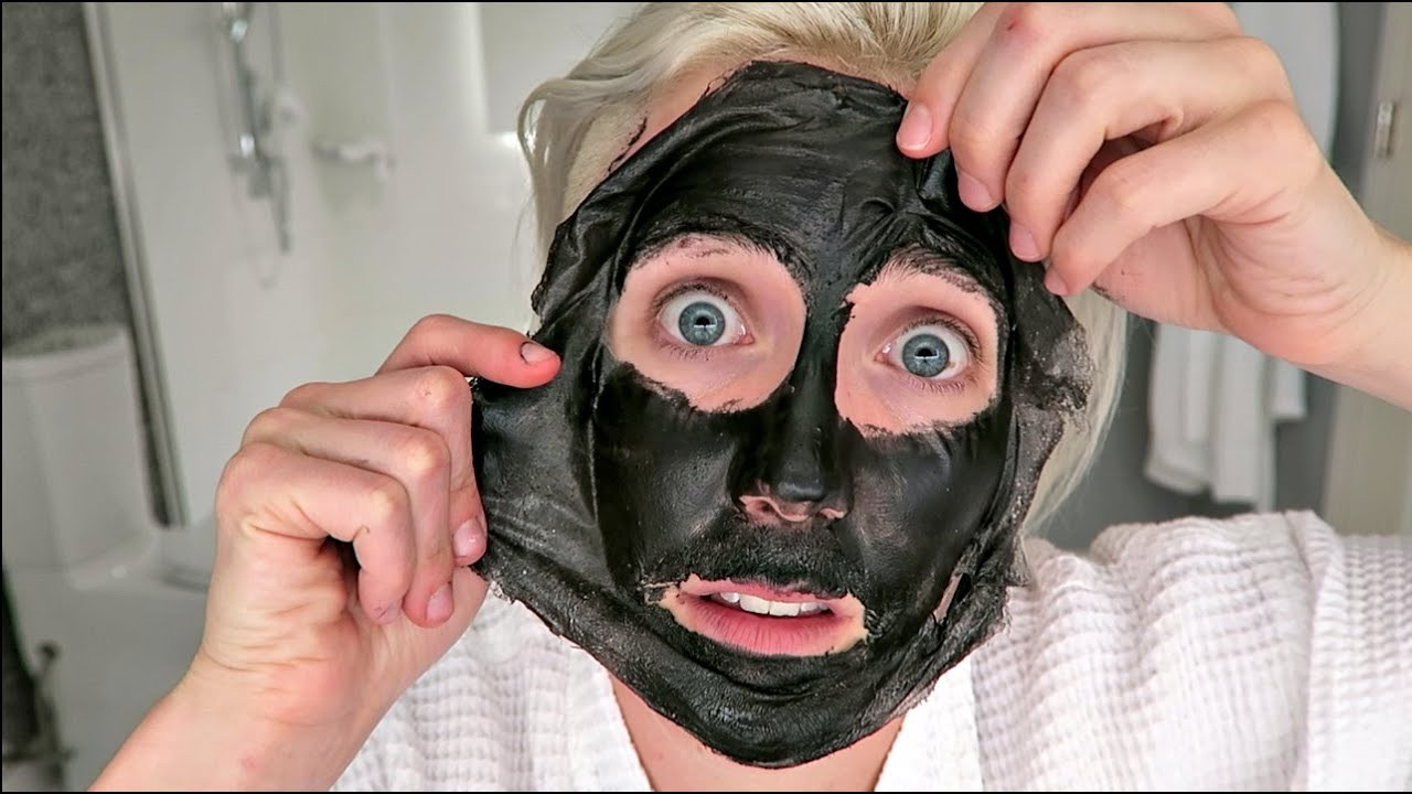 DIY Glue Face Mask
 DIY CHARCOAL GLUE FACE MASK FAIL