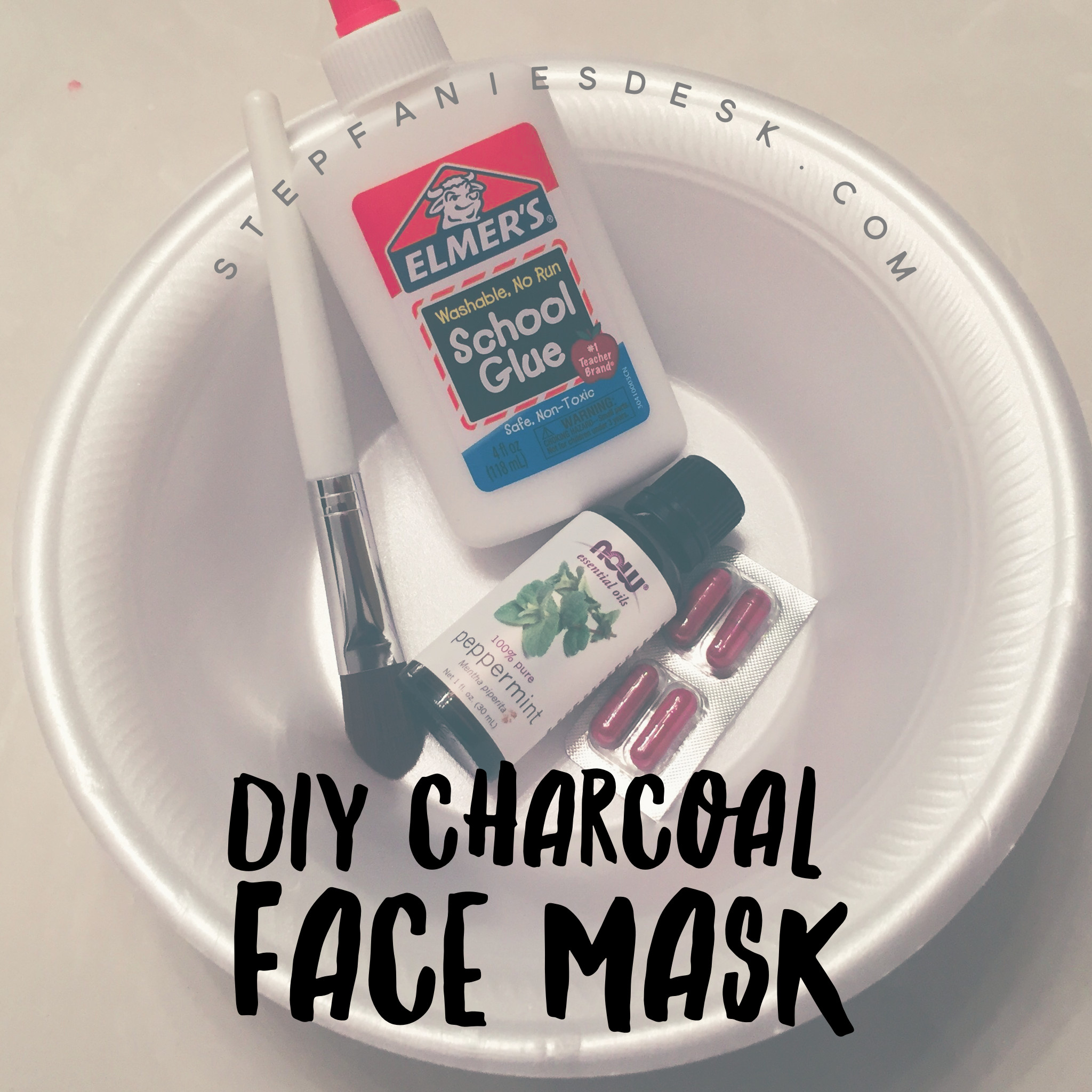 DIY Glue Face Mask
 DIY Charcoal Face Mask