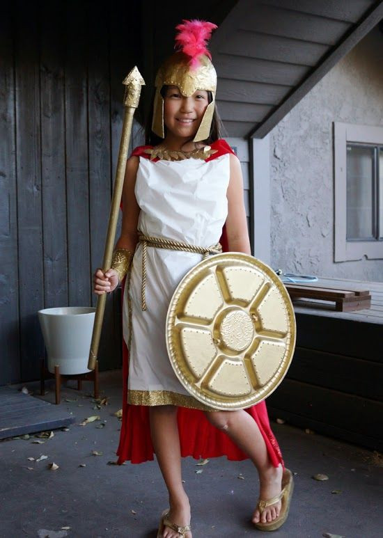 DIY Goddess Costume
 DIY Greek Goddess costume made from a plastic tablecloth