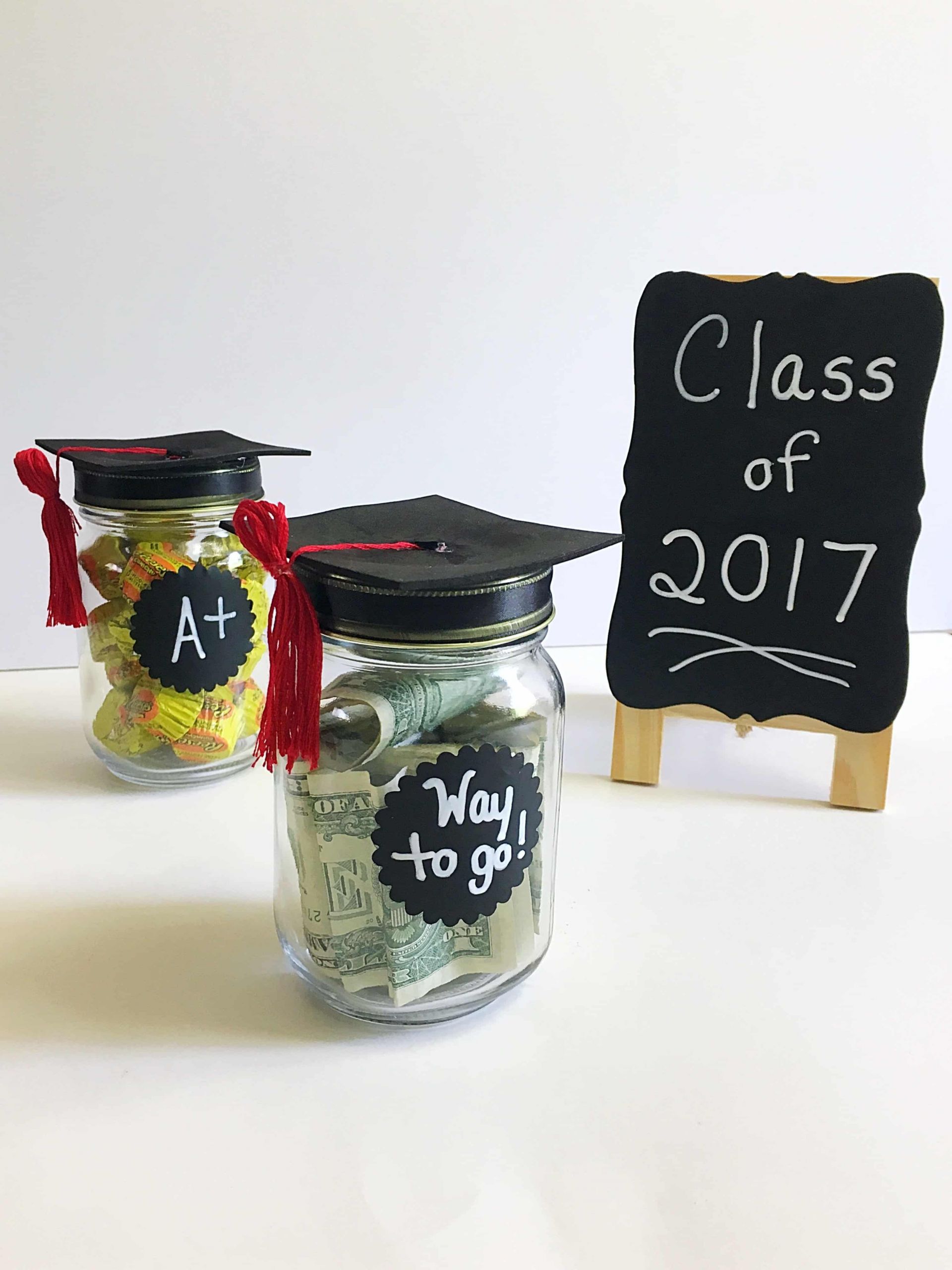 Diy Graduation Gift Ideas For Him
 DIY Adorable Graduation Cap Mason Jars Kindly Unspoken