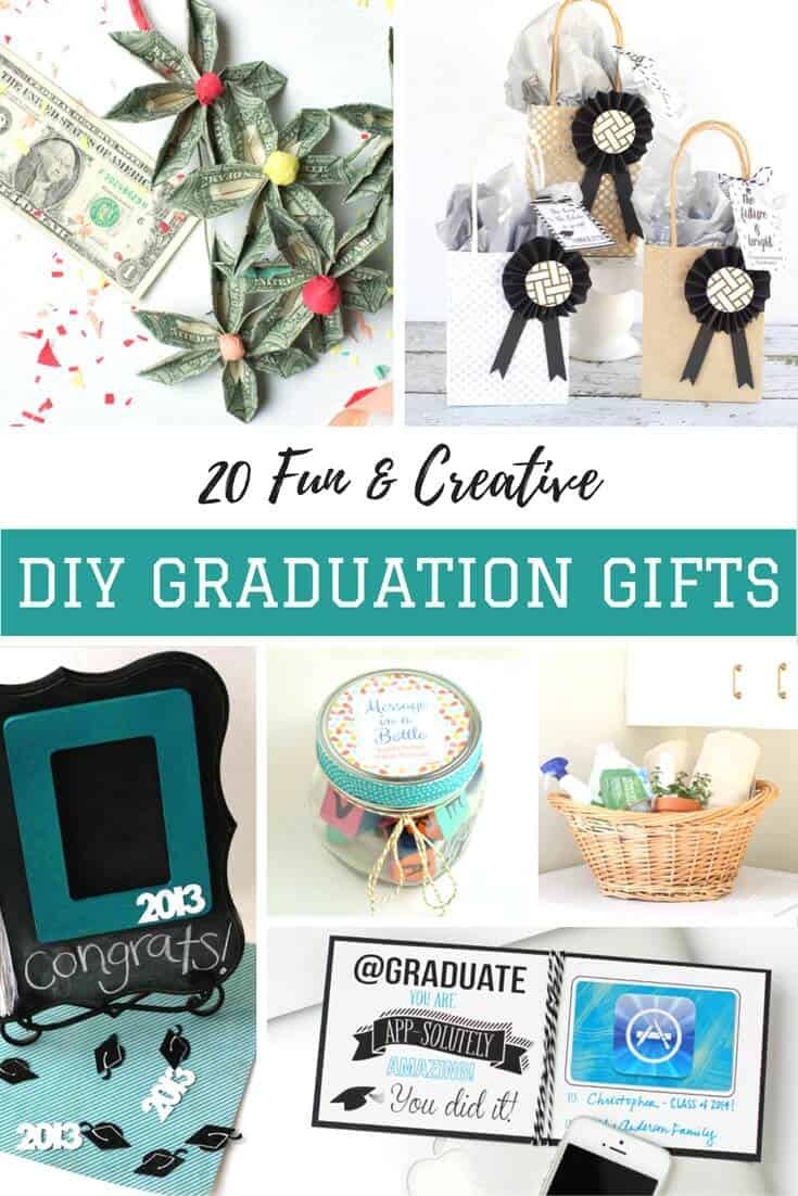 DIY Graduation Gifts
 20 Unique Ideas for a DIY Graduation Gift diycandy