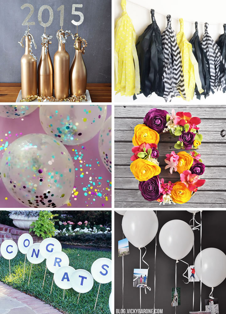 Diy Graduation Party Ideas
 Graduation Party DIY Decor Ideas Vicky Barone