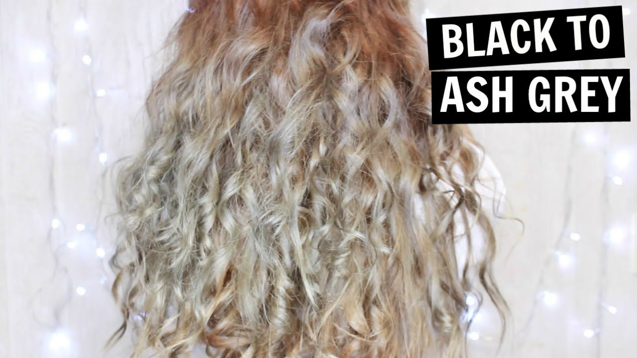 DIY Gray Hair Dye
 DIY Black to Ash Grey Hair