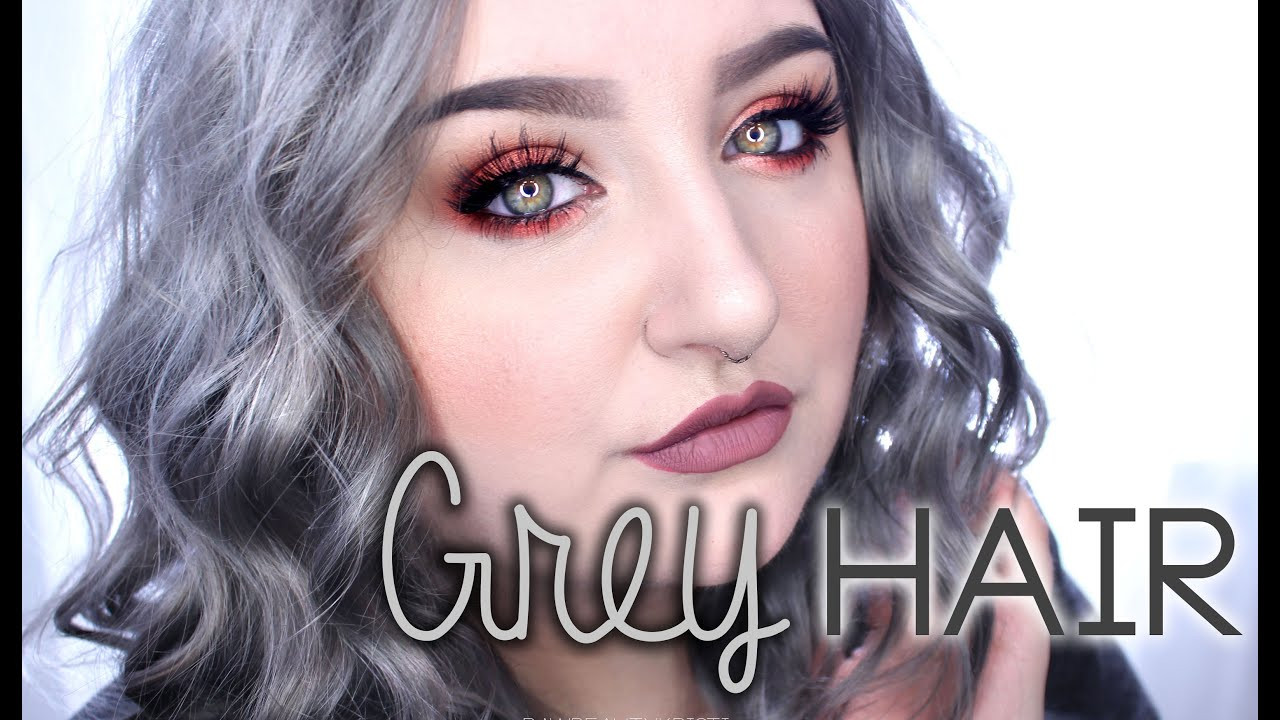 DIY Grey Hair
 GREY SILVER HAIR