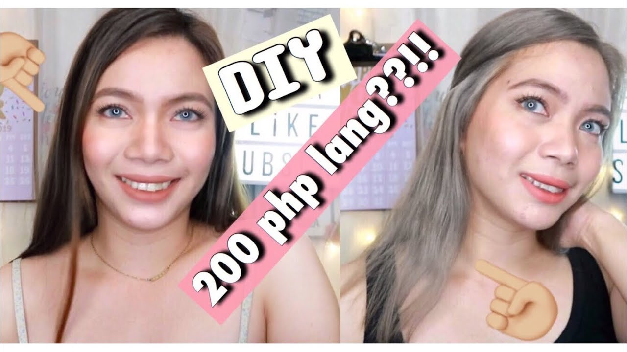DIY Grey Hair
 DIY ASH GRAY HAIR at HOME SUPER TIPID for ONLY 200 Php