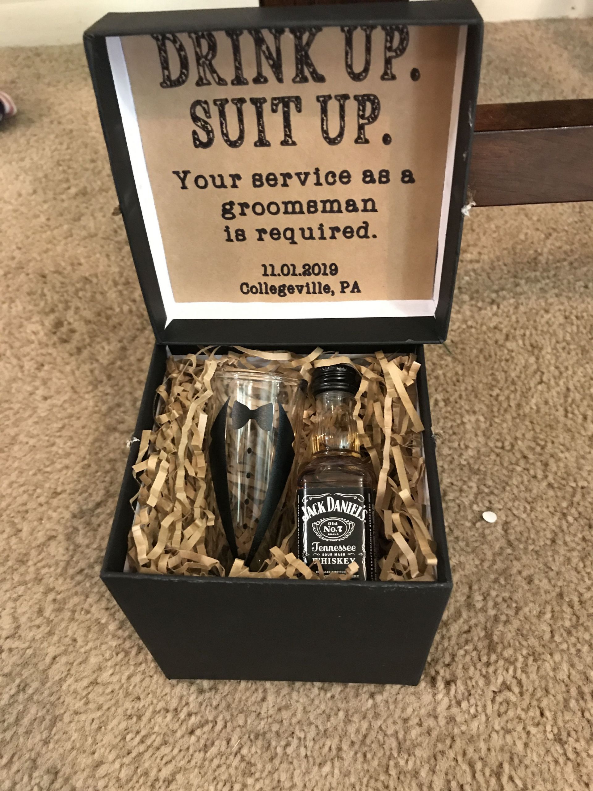 DIY Groomsmen Gifts
 DIY groomsmen t groomsmen diy bridalparty weddings