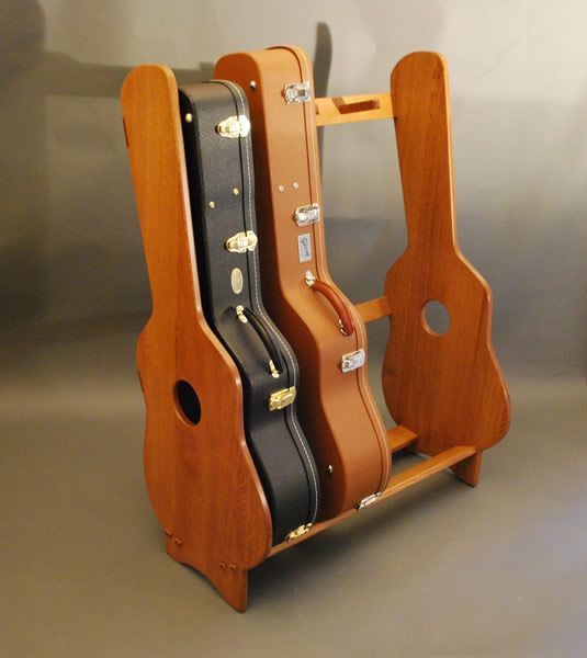 DIY Guitar Case Storage Rack
 guitar cse rack Guitar Rack 2 of 3
