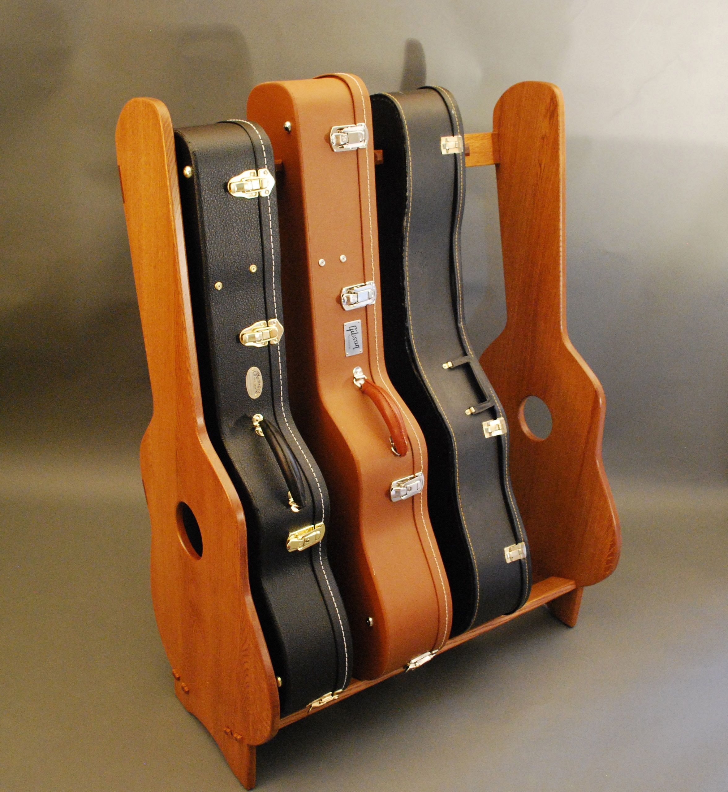 DIY Guitar Case Storage Rack
 Guitar rack