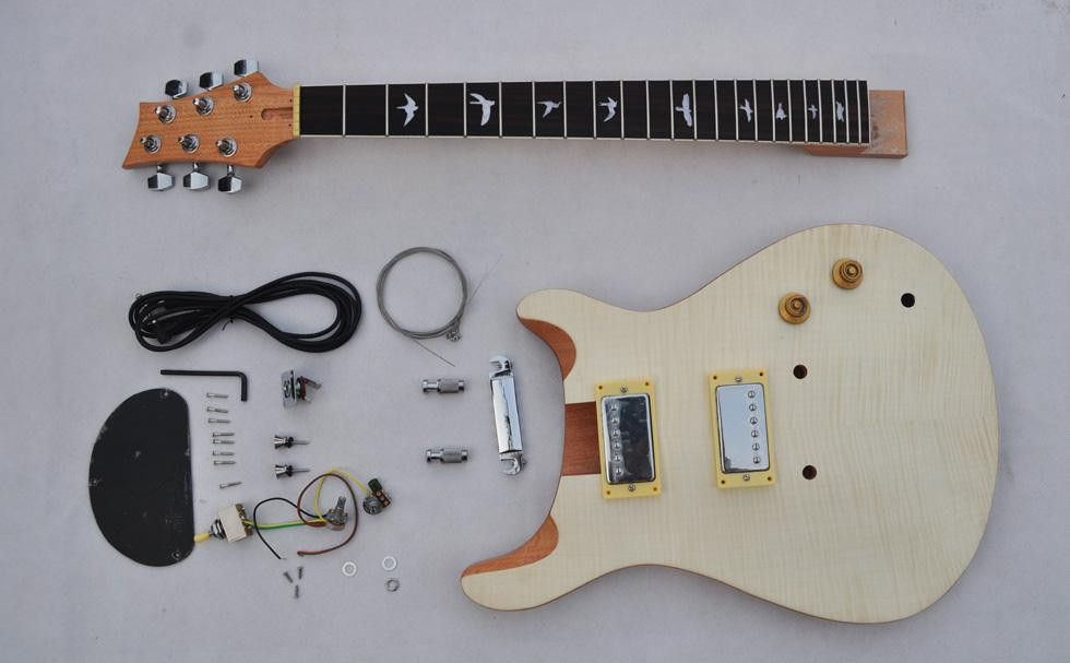 DIY Guitar Kit Review
 DIY Guitar Kit Custom Unfinished Electric Guitar Luhier