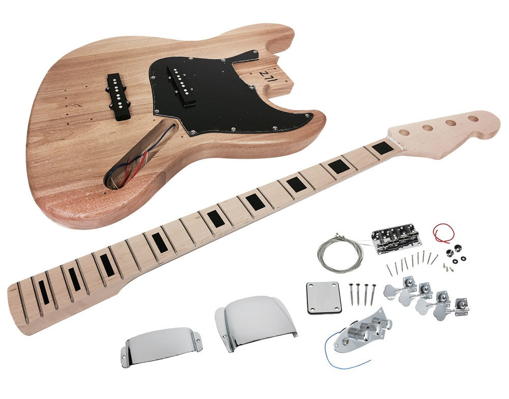 DIY Guitar Kit Review
 Solo JBK 10 DIY Electric Bass Guitar Kit With Ash Body