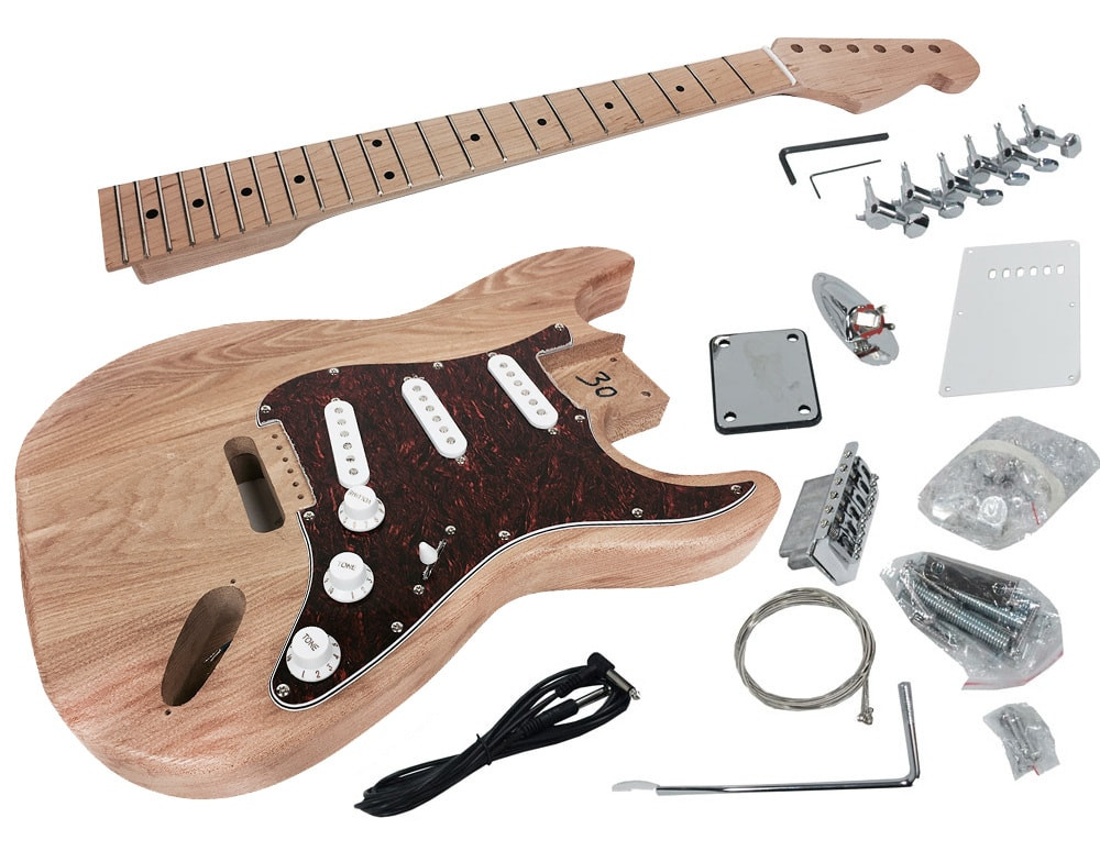 DIY Guitar Kit Review
 Solo STK 15 DIY Electric Guitar Kit With Alder Body