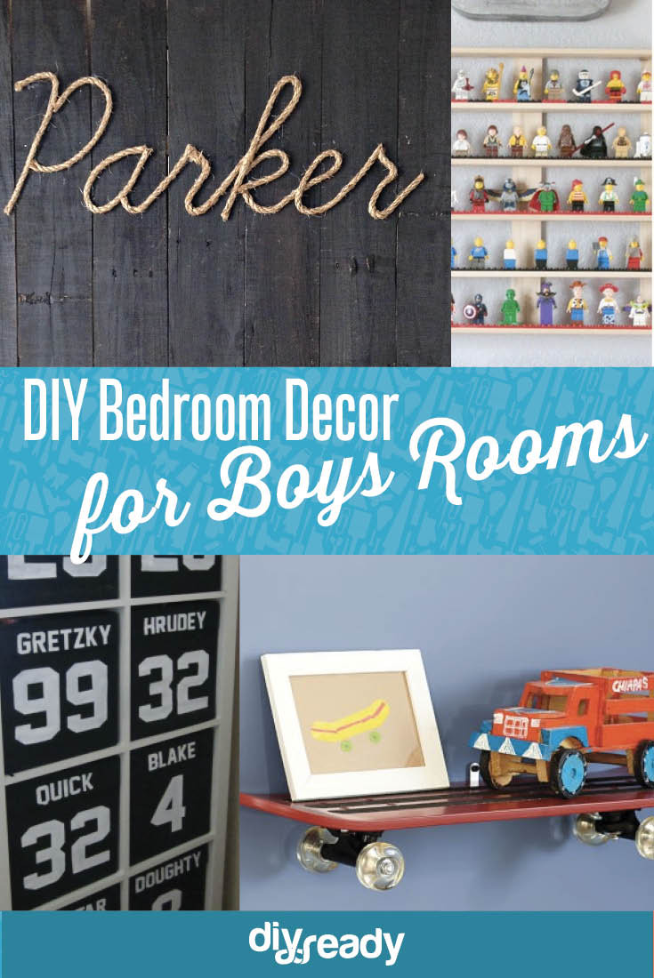 DIY Guy Room Decor
 13 Boys Room Decor Ideas You Can DIY