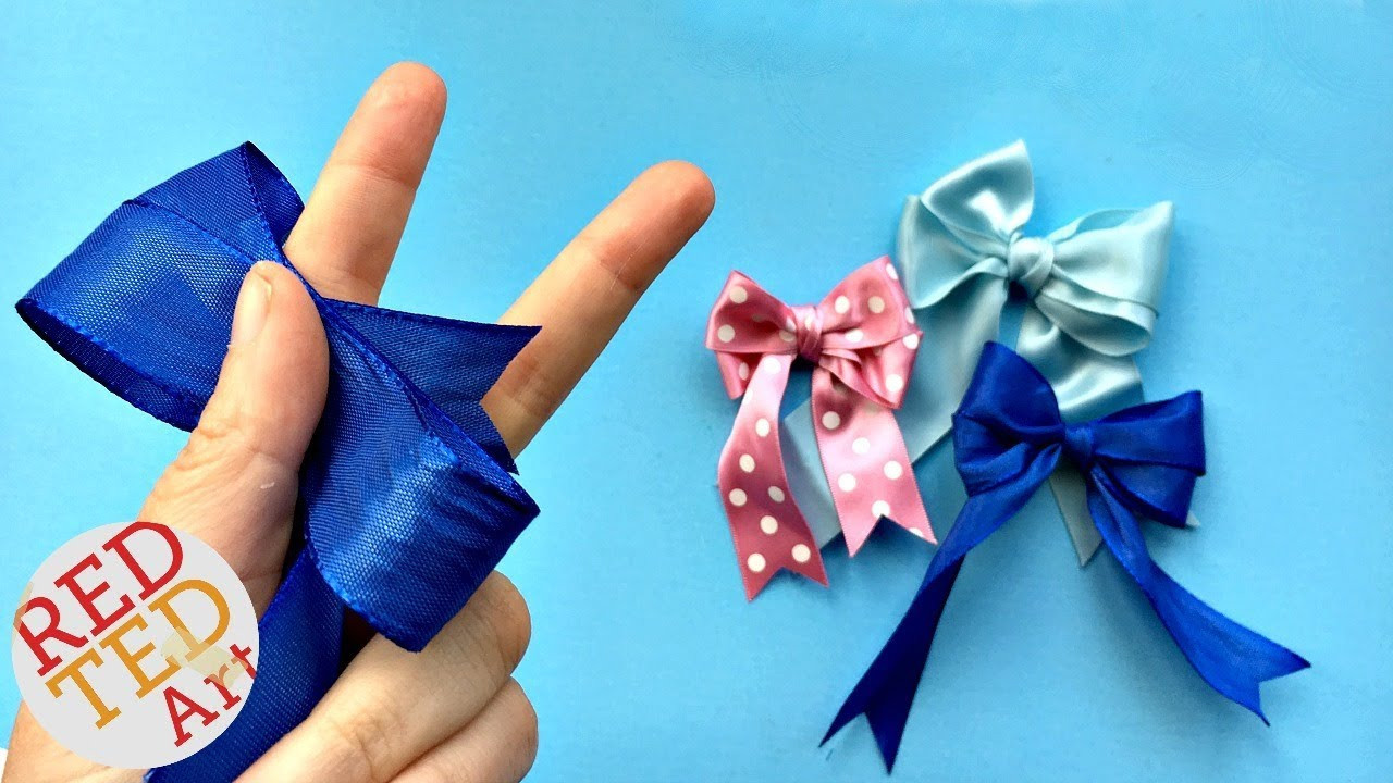 DIY Hair Bow Tutorials
 Double Bow Tutorial Easy Hair Bow DIY How to make a