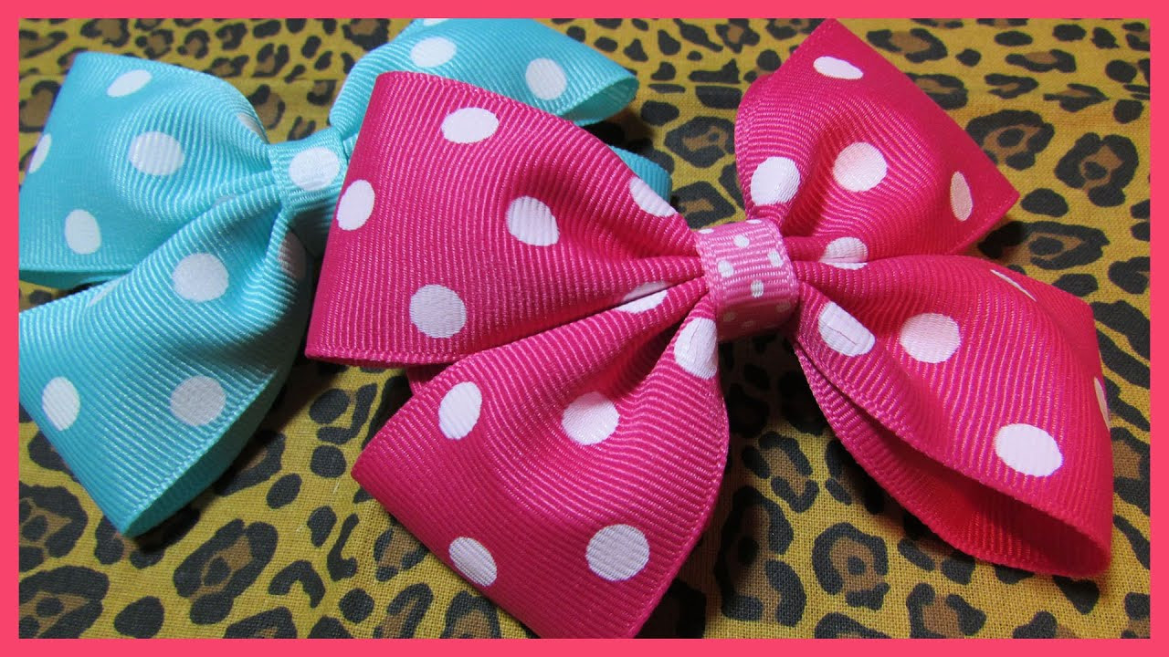 DIY Hair Bows Tutorial
 DIY How to make Hair Bows No 2 Free Hair Bow Tutorial