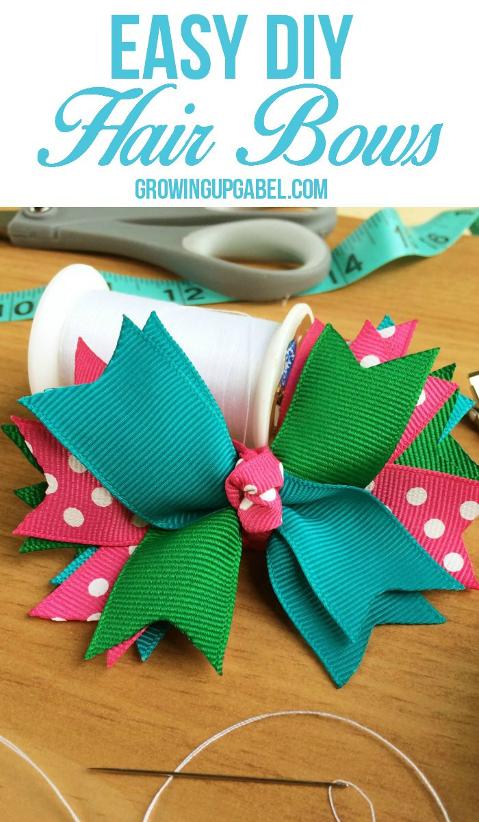 DIY Hair Bows Tutorial
 How to Make Hair Bows Out of Ribbon