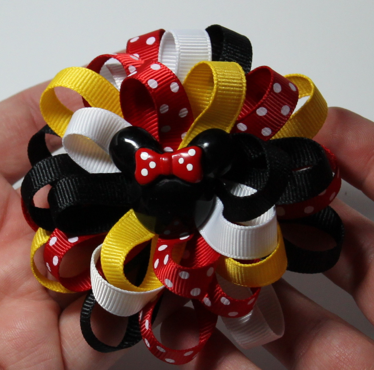 DIY Hair Bows Tutorial
 Ribbons and Much More Loopy Flower Hair Bow Tutorial