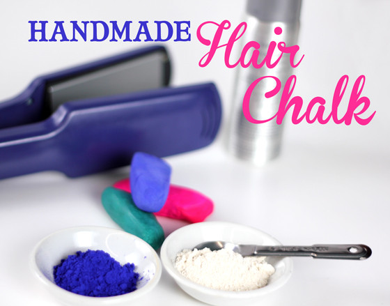 DIY Hair Chalk For Dark Hair
 Make Your Own Hair Chalk