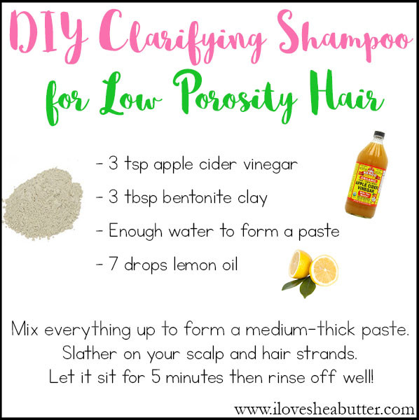 DIY Hair Clarifier
 DIY Clarifying Shampoo for Natural Hair that’s Low