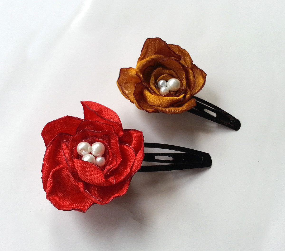 DIY Hair Clip
 Diy Flower Hair Clips · How To Make A Flower Hair Clip
