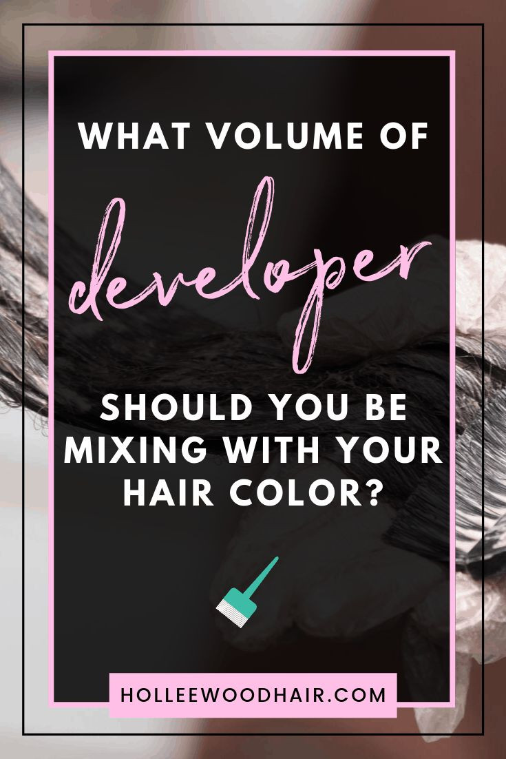 DIY Hair Color Developer
 What Volume of Developer Should I Use With My Hair Color