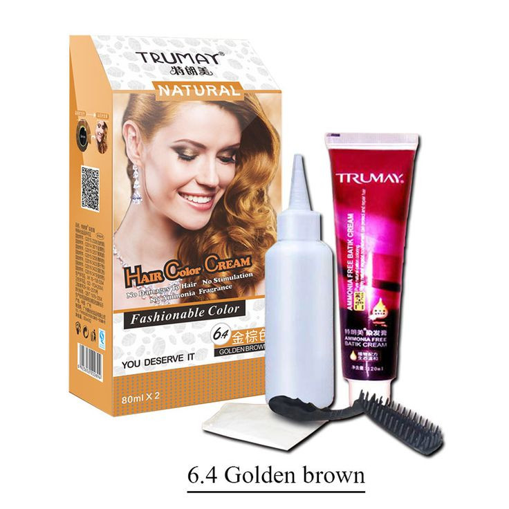 DIY Hair Color Developer
 80ml 2 Professionalize PersonalGolden Brown Color