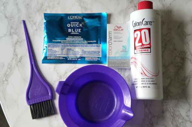 DIY Hair Color Developer
 Everything you need to bleach your hair for only about