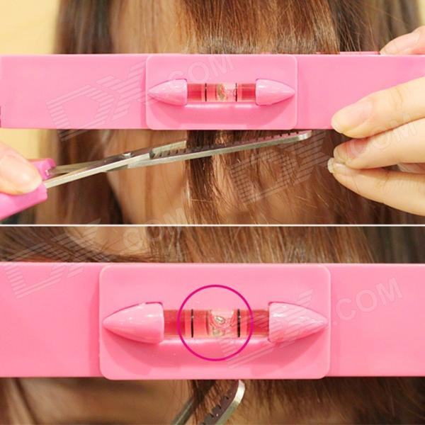 DIY Hair Cutting Tools
 DIY Hair Tools Bangs Cut Kit Deep Pink Silver Free