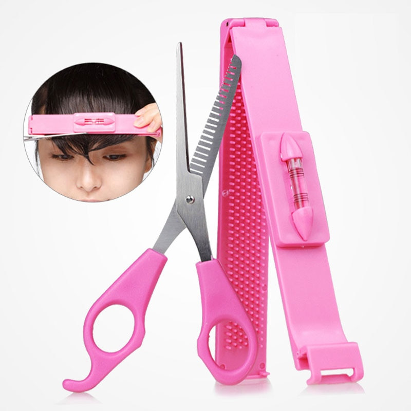 DIY Hair Cutting Tools
 Professional Pink DIY Hair Cut Tools Women Artifact Style