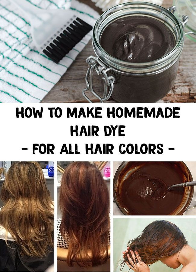 DIY Hair Darkener
 Hair dye How to make homemade hair dye for a beautiful