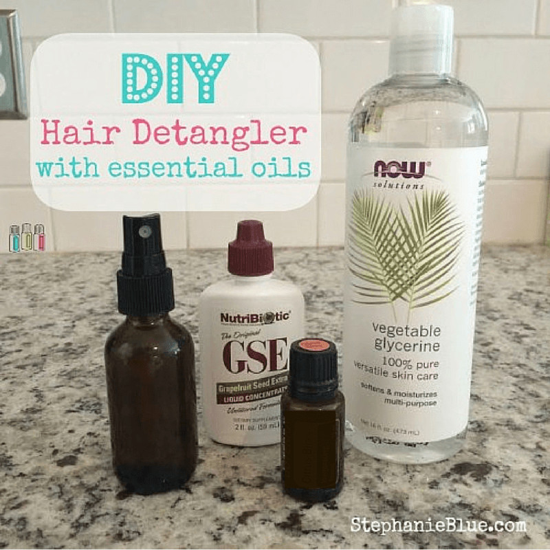 DIY Hair Detangler
 DIY Natural Hair Detangler Recipe w essential oils