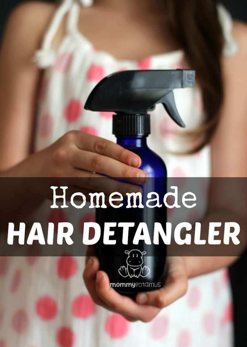 DIY Hair Detangler
 Homemade Hair Detangler Recipes