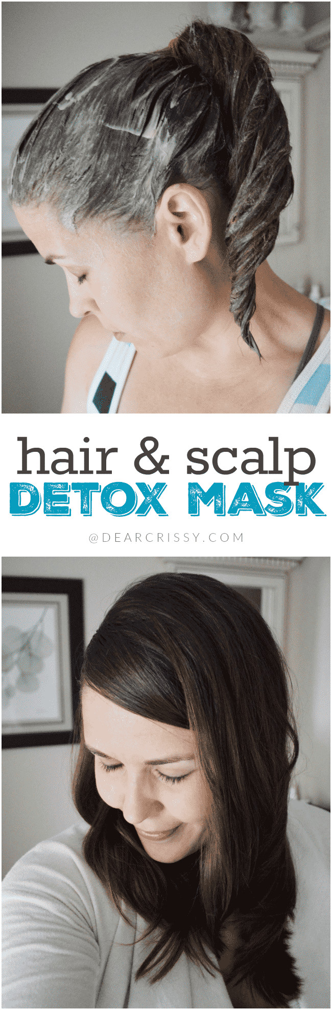DIY Hair Detox
 Hair & Scalp Detox Mask Easy DIY Hair Mask Recipe