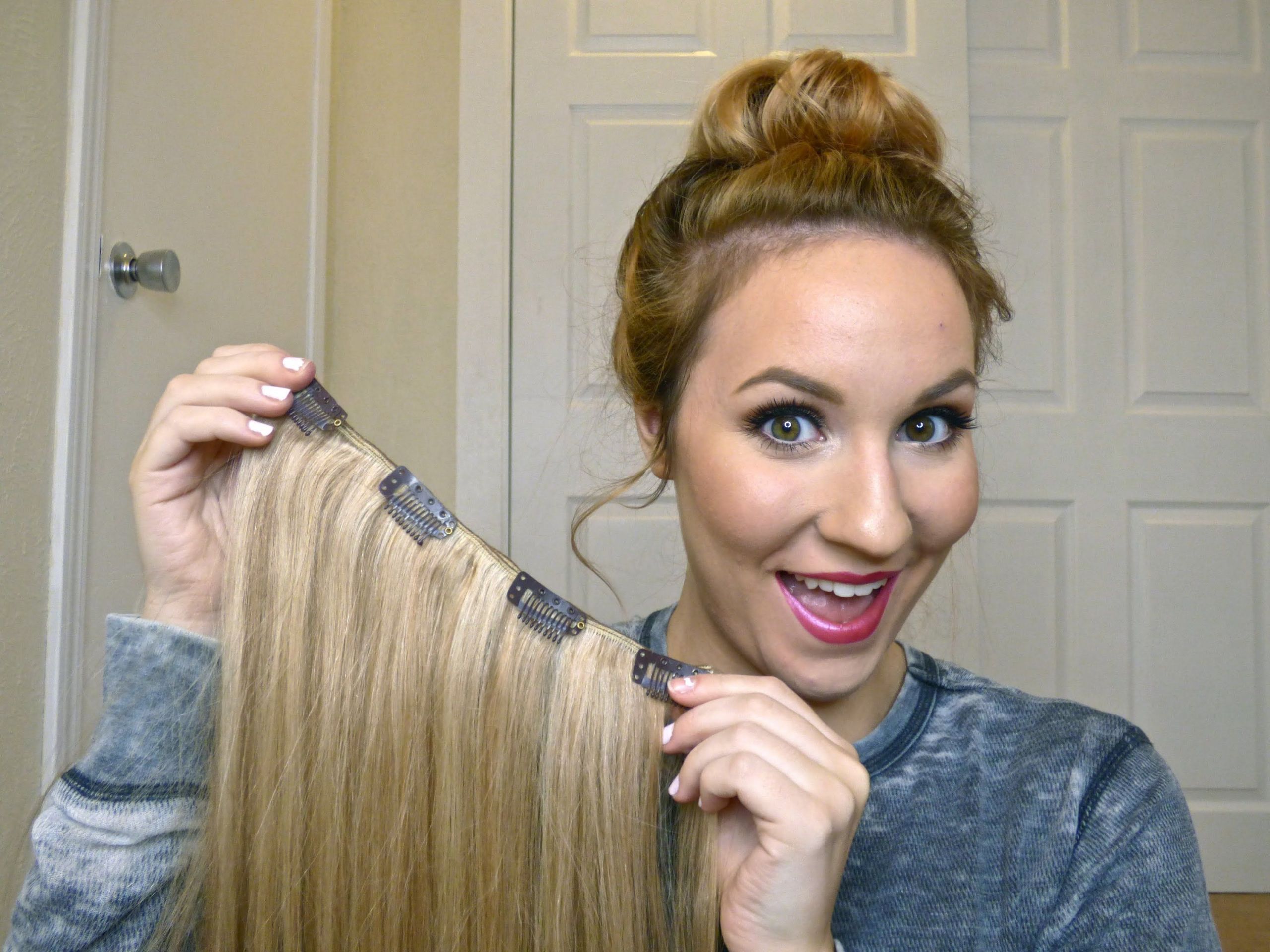 DIY Hair Extensions For Short Hair
 Have you tried this DIY How To Make Your Own Clip In