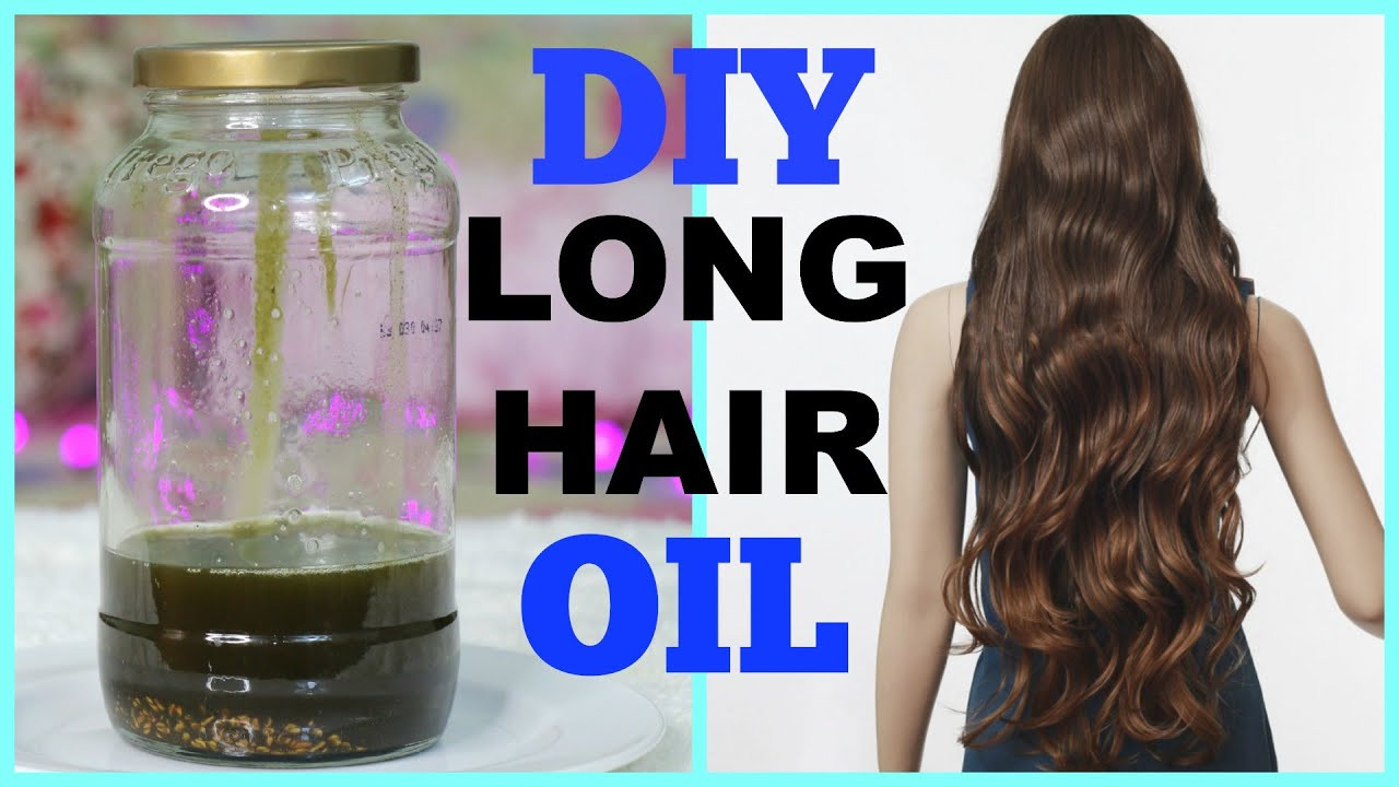 DIY Hair Growth Oil For Natural Hair
 DIY Hair Growth Oil for Long Shiny Hair