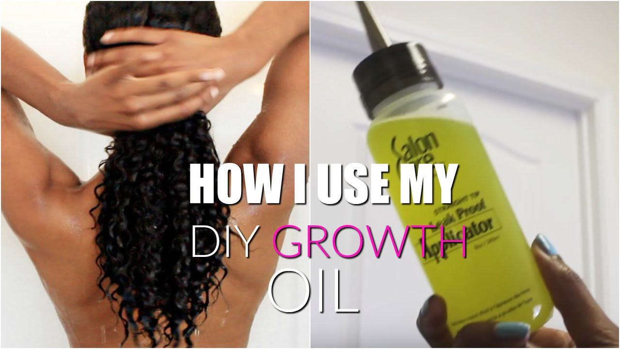 DIY Hair Growth Oil For Natural Hair
 How I use my DIY GROWTH OIL My Natural Hair ALL HAIR