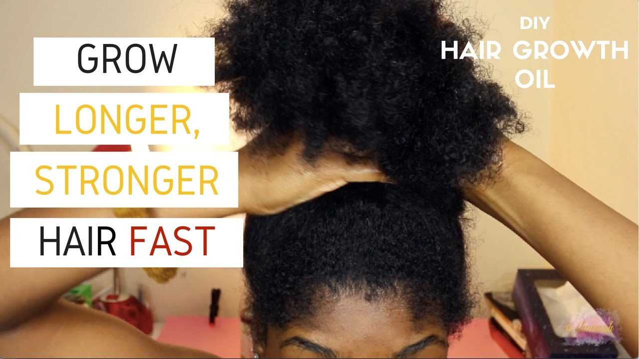 DIY Hair Growth Oil For Natural Hair
 DIY Hair Growth Oil for LONGER STRONGER Natural Hair