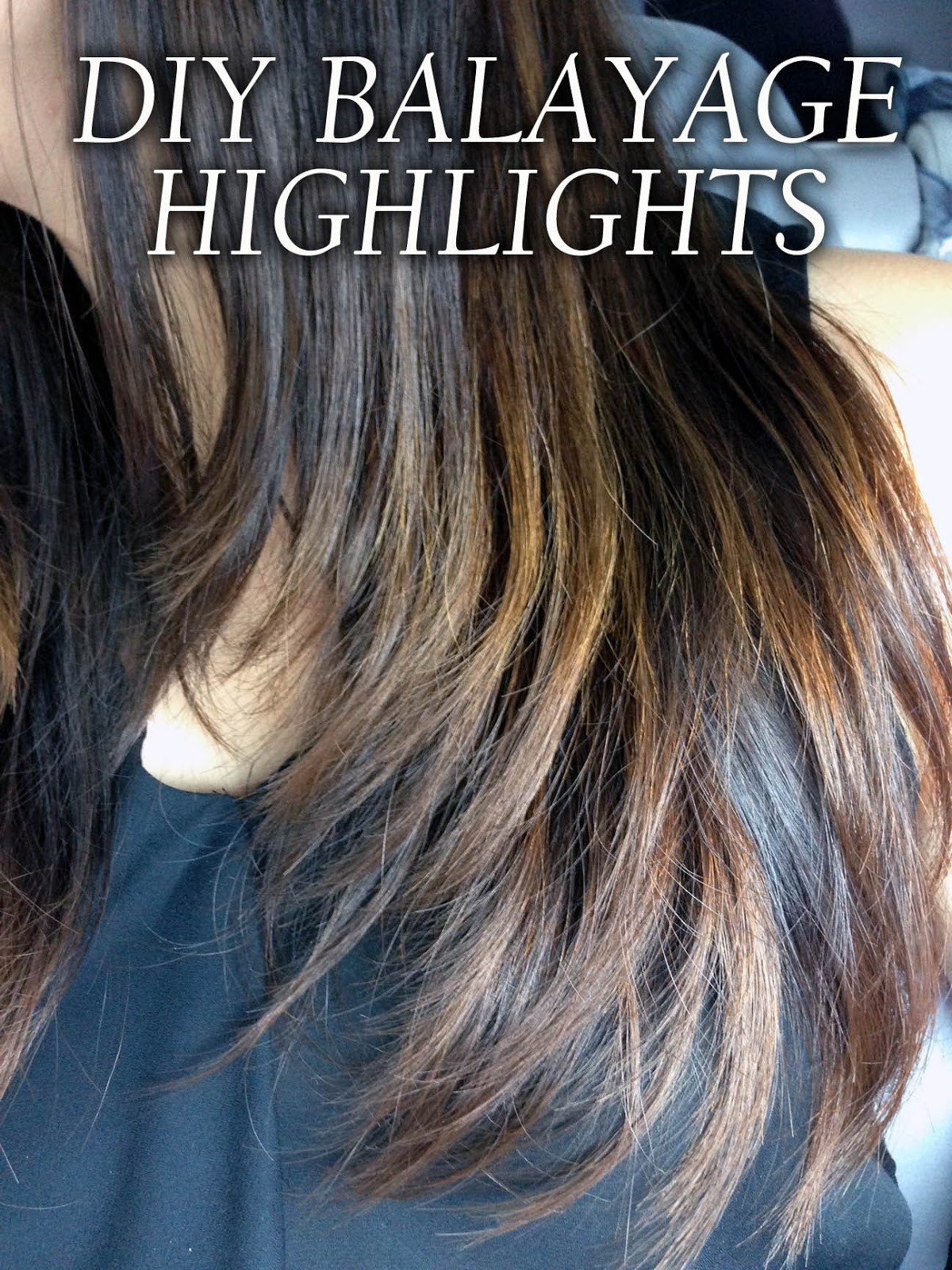 DIY Hair Highlights
 MrsMommyHolic DIY Balayage Highlights