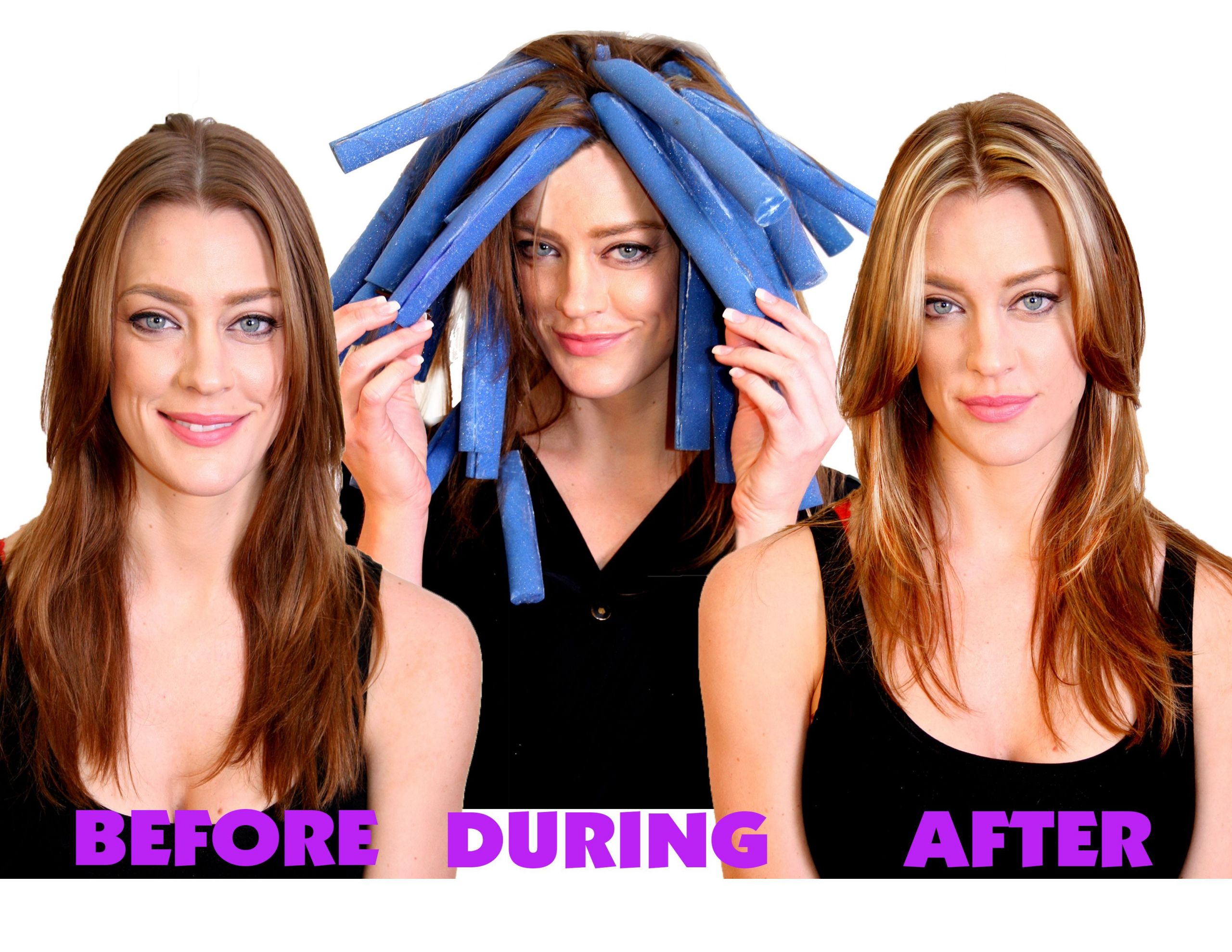 DIY Hair Highlights
 Do it yourself DIY blonde highlights using easy to use