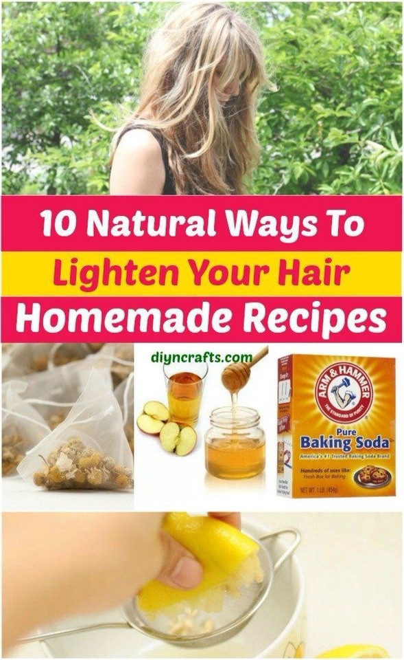 DIY Hair Lightener Fast
 10 Natural Ways To Lighten Your Hair DIY