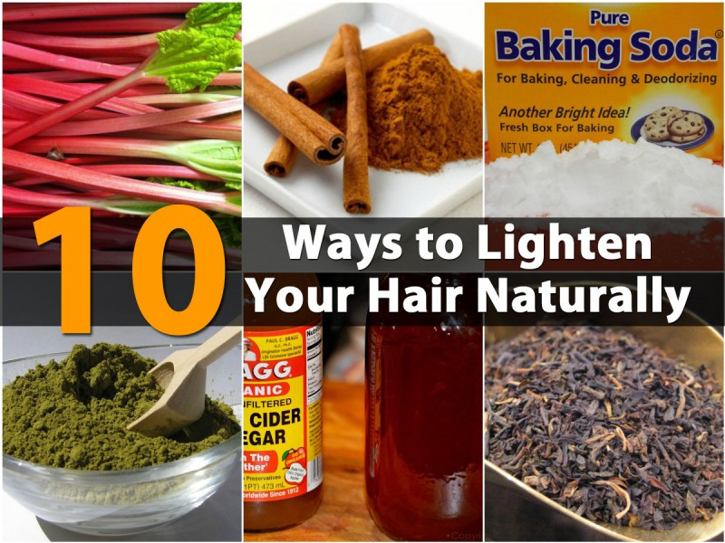 DIY Hair Lightener Fast
 10 Ways to Lighten your Hair Naturally Homemade Recipes